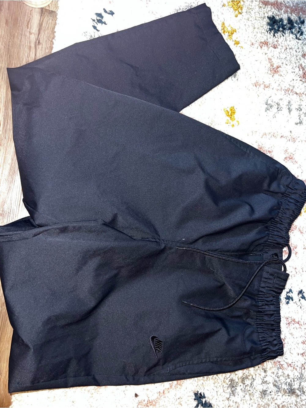Nike Black Drawstring Athletic Pants